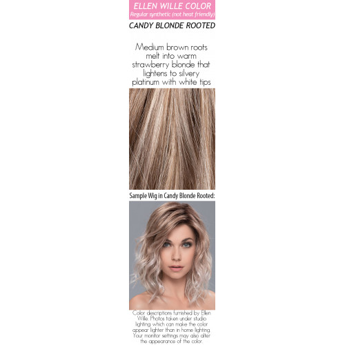  
Color Choices: Candy Blonde Rooted